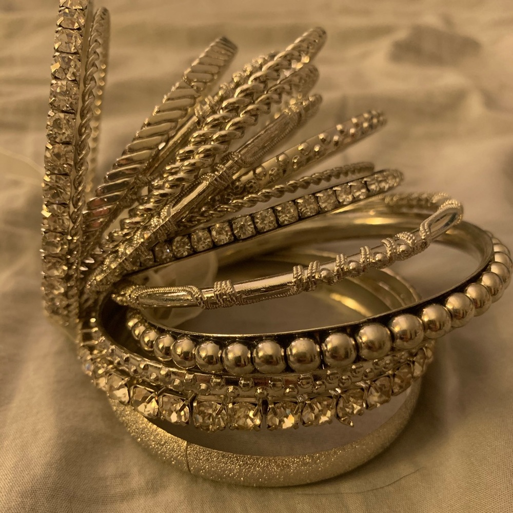 COPY - Nordstrom silver bangles